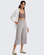 G4Free - G4Free Chillwhisp Lightweight Wide Leg Capris -GF26J900A001A-S