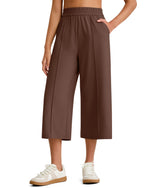 G4Free - G4Free Chillwhisp Lightweight Wide Leg Capris -GF26J900A001A-S