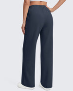 G4Free - G4Free Chillwhisp Maternity Wide Leg Pants – Adjustable Waist -GF26JY1021A001A-S
