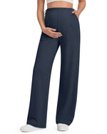 G4Free - G4Free Chillwhisp Maternity Wide Leg Pants – Adjustable Waist -GF26JY1021A001A-S