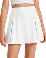 G4Free - G4Free Chillwhisp Pleated Tennis Skirt for Girls – High Waisted Skort with 4 Pockets -GF26HG946A001A-S