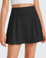 G4Free - G4Free Chillwhisp Pleated Tennis Skirt for Girls – High Waisted Skort with 4 Pockets -GF26HG946A001A-S
