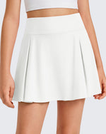 G4Free - G4Free Chillwhisp Pleated Tennis Skirt for Girls – High Waisted Skort with 4 Pockets -GF26HG946B005A-S