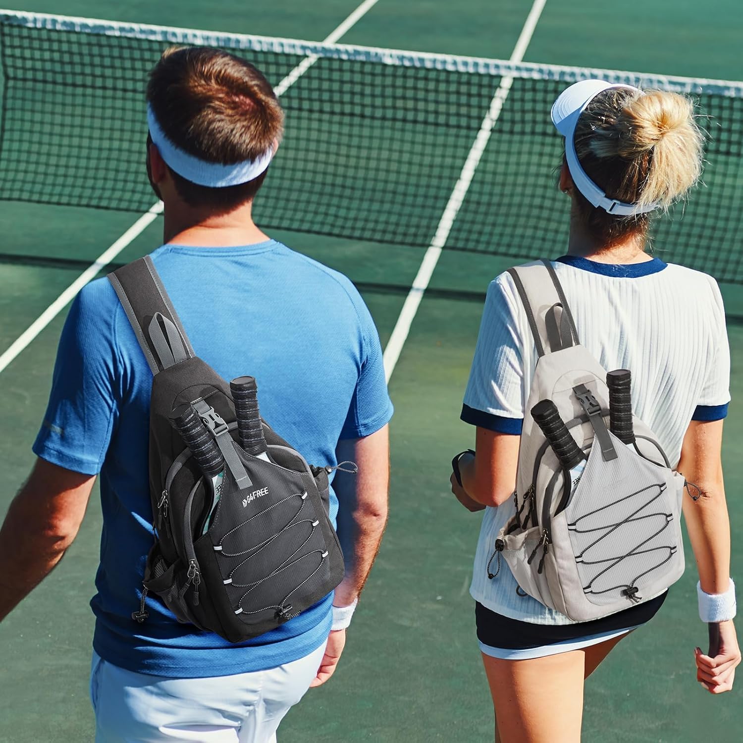 G4Free - G4Free Crossbody Sling Pickleball Paddle Bag -TN23B269D