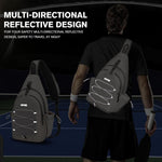 G4Free - G4Free Crossbody Sling Pickleball Paddle Bag -TN23B269D