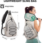 G4Free - G4Free Crossbody Sling Pickleball Paddle Bag -TN23B269D