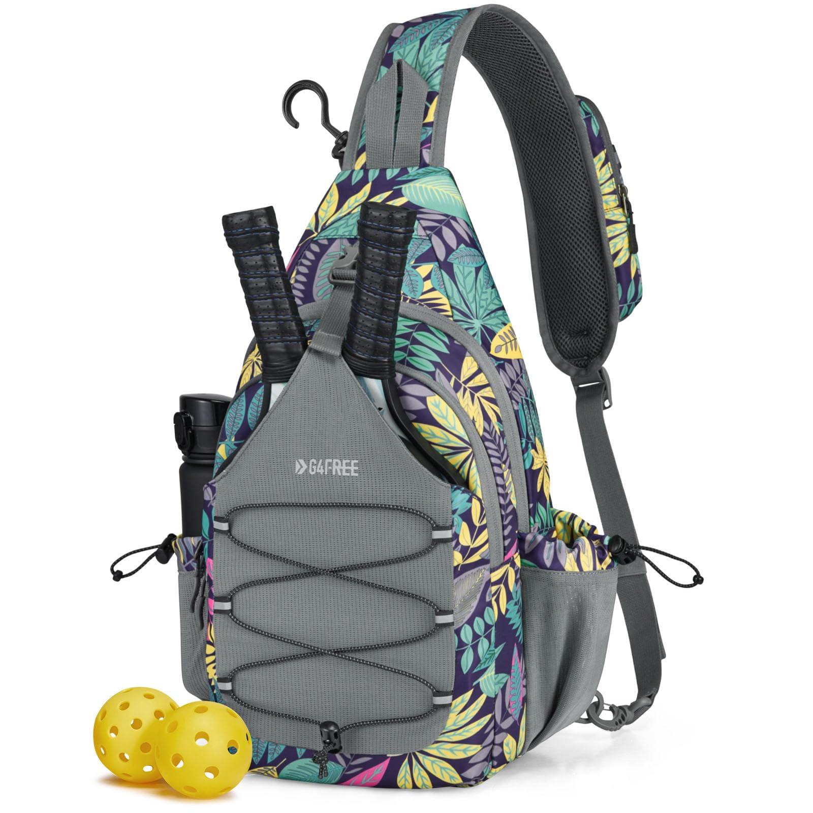 G4Free - G4Free Crossbody Sling Pickleball Paddle Bag -TN23B269E