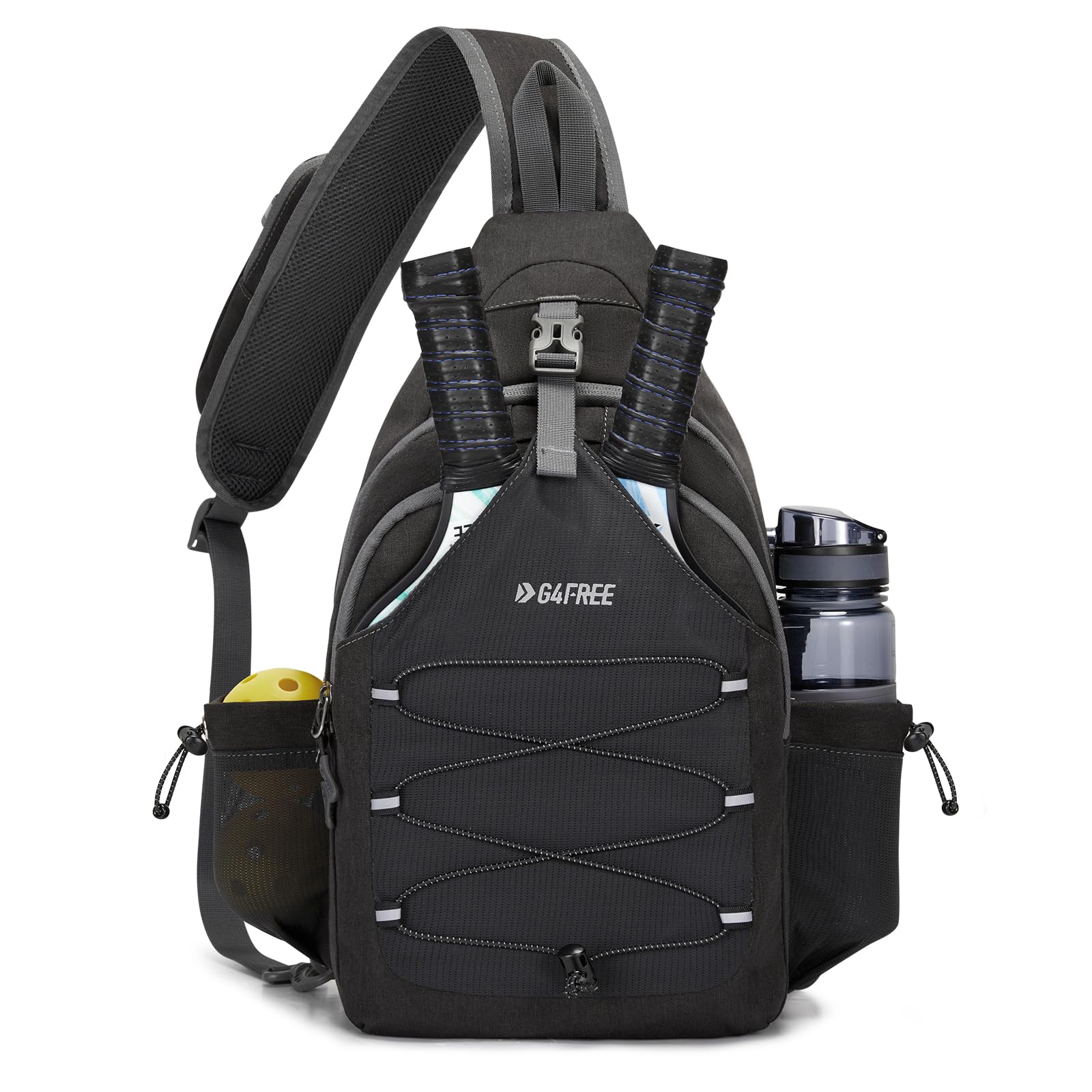 G4Free - G4Free Crossbody Sling Pickleball Paddle Bag -TN24B387A