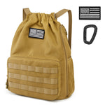G4Free - G4Free Drawstring Backpack Sports Gym Bag with Shoes Compartment -TN23B194B