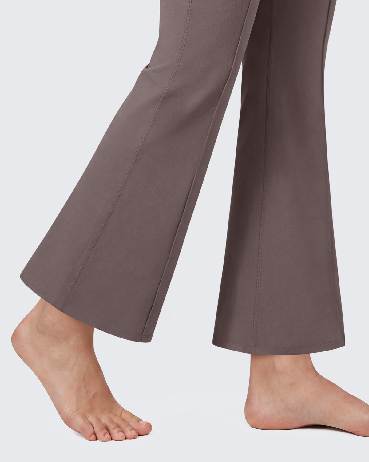 G4Free - G4Free EverGoing Maternity Flare Leggings with Pockets – Over the Belly 25'' -GF26AY1008A001A-S