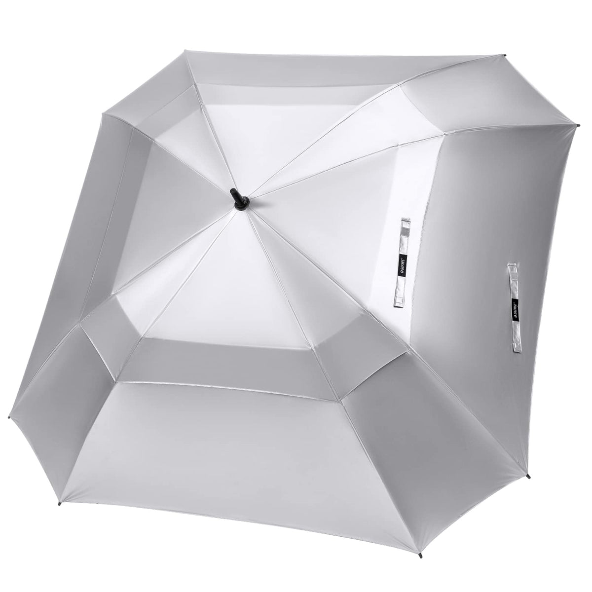 G4Free - G4Free Extra Large Golf Umbrella 62/68 inch Vented Square Umbrella -TN21A009A