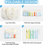 G4Free - G4Free Foldable Waterproof Beach Tote Pool Bag -TN24B462A