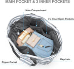 G4Free - G4Free Foldable Waterproof Sandproof Tote Beach Bag -TN23B270C