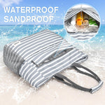 G4Free - G4Free Foldable Waterproof Sandproof Tote Beach Bag -TN23B270C