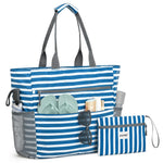 G4Free - G4Free Foldable Waterproof Sandproof Tote Beach Bag -TN23B270C