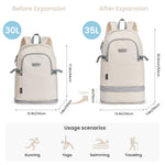 G4Free - G4Free Gym Backpack For Women with Shoes Compartment & Wet Pocket -TN23B238D