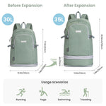 G4Free - G4Free Gym Backpack For Women with Shoes Compartment & Wet Pocket -TN23B238D