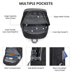 G4Free - G4Free Gym Backpack For Women with Shoes Compartment & Wet Pocket -TN23B238D