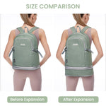 G4Free - G4Free Gym Backpack For Women with Shoes Compartment & Wet Pocket -TN23B238D