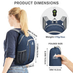 G4Free - G4Free Hiking Daypack Water Resistant Lightweight Packable Backpack -TN22B133A