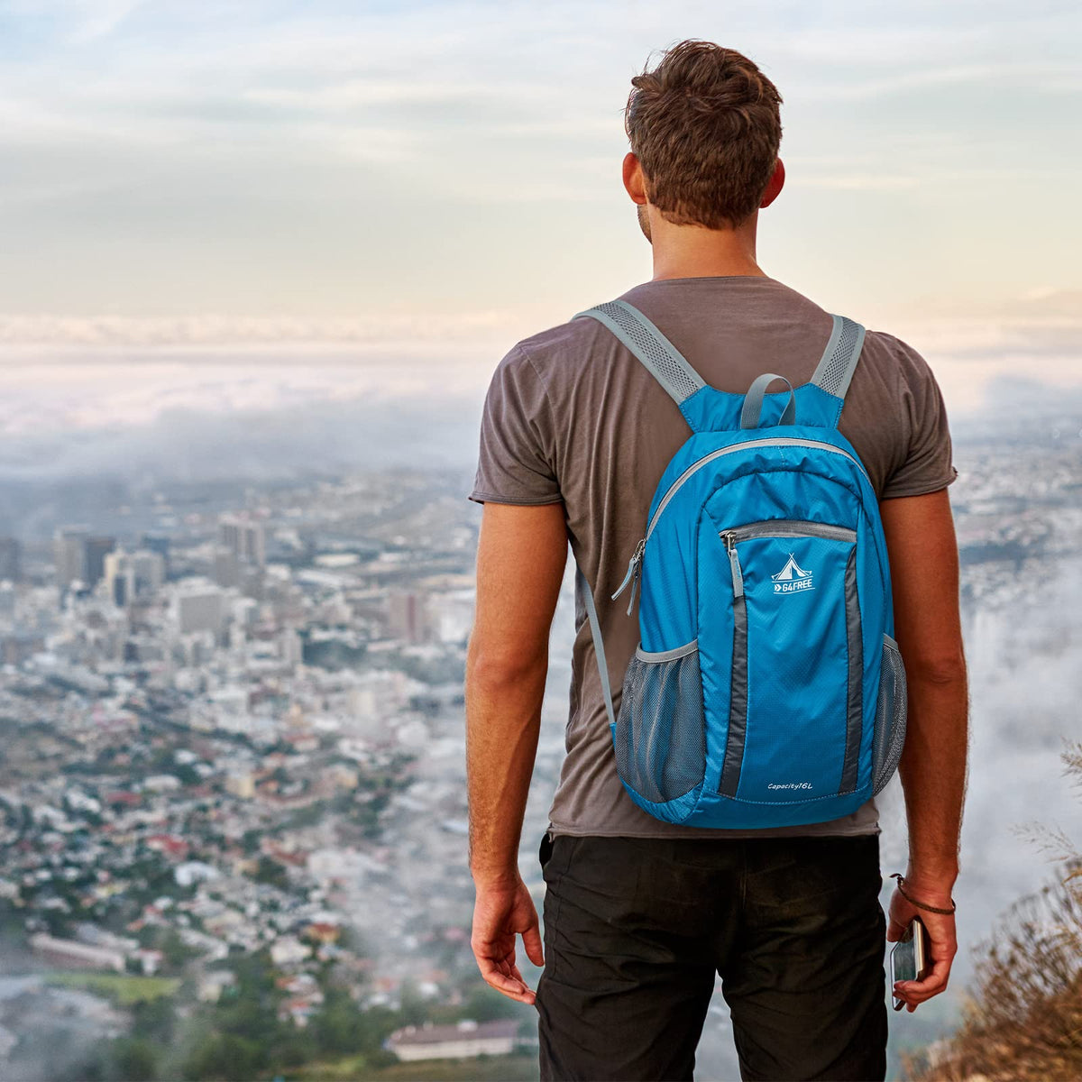G4Free - G4Free Hiking Daypack Water Resistant Lightweight Packable Backpack -TN22B133A