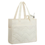 G4Free - G4Free Lightweight Quilted Tote with Laptop Compartment -TN25B591A