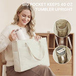 G4Free - G4Free Lightweight Quilted Tote with Laptop Compartment -TN25B591A