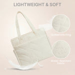 G4Free - G4Free Lightweight Quilted Tote with Laptop Compartment -TN25B591A