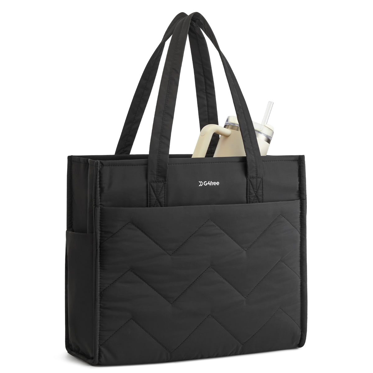 G4Free - G4Free Lightweight Quilted Tote with Laptop Compartment -TN25B591A