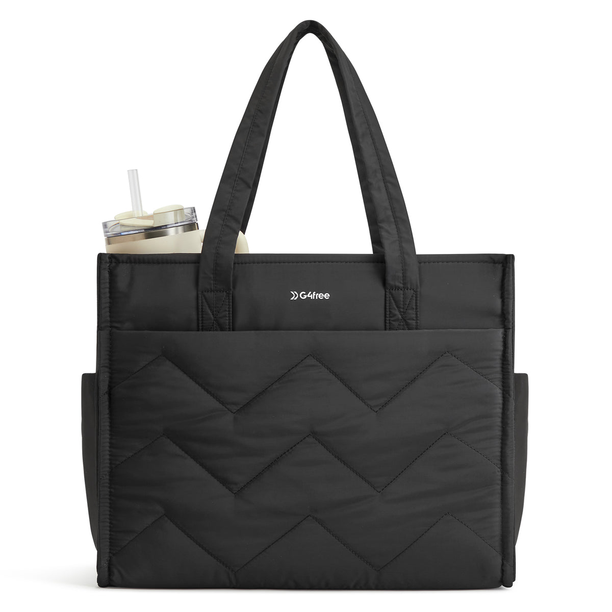 G4Free - G4Free Lightweight Quilted Tote with Laptop Compartment -TN25B591A