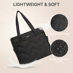 G4Free - G4Free Lightweight Quilted Tote with Laptop Compartment -TN25B591A