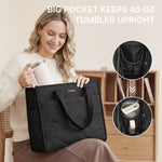 G4Free - G4Free Lightweight Quilted Tote with Laptop Compartment -TN25B591A