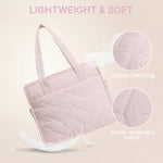 G4Free - G4Free Lightweight Quilted Tote with Laptop Compartment -TN25B591A