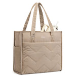 G4Free - G4Free Lightweight Quilted Tote with Laptop Compartment -TN25B591A