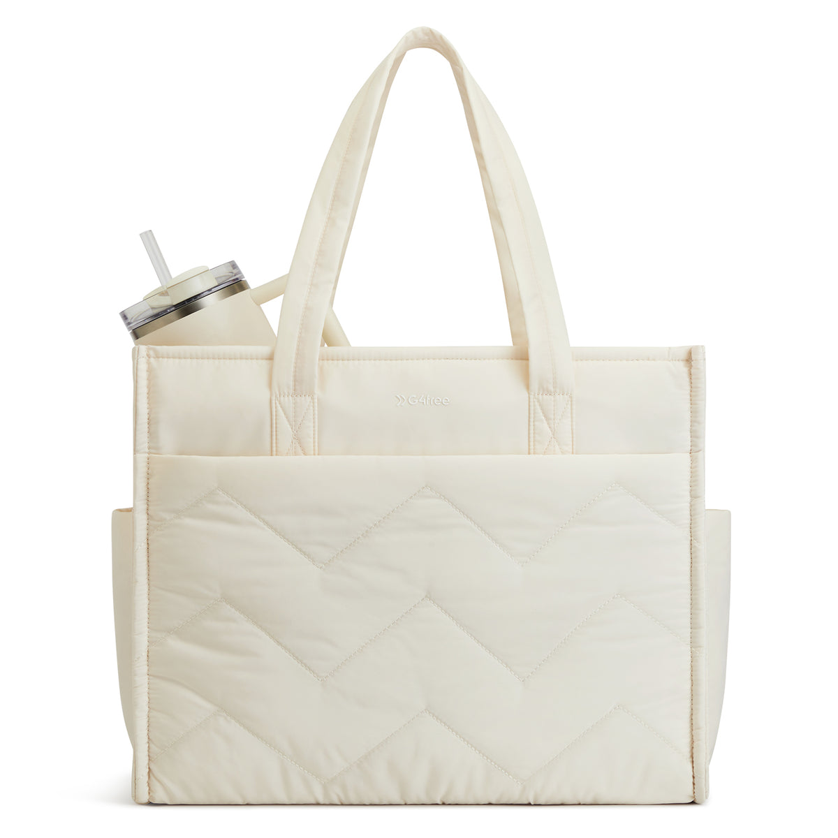 G4Free - G4Free Lightweight Quilted Tote with Laptop Compartment -TN25B591B