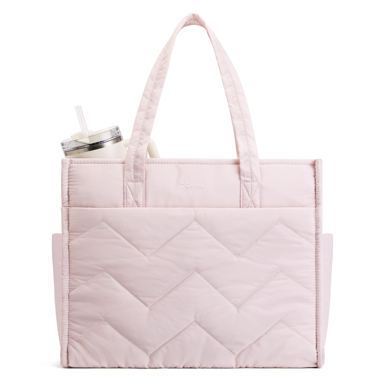 G4Free - G4Free Lightweight Quilted Tote with Laptop Compartment -TN25B591D