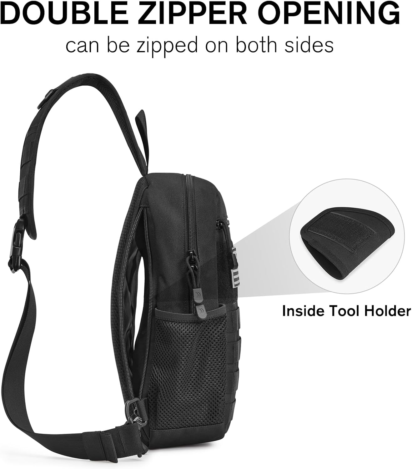 G4Free - G4Free Men Military Tactical Sling Bag -TN24B455B
