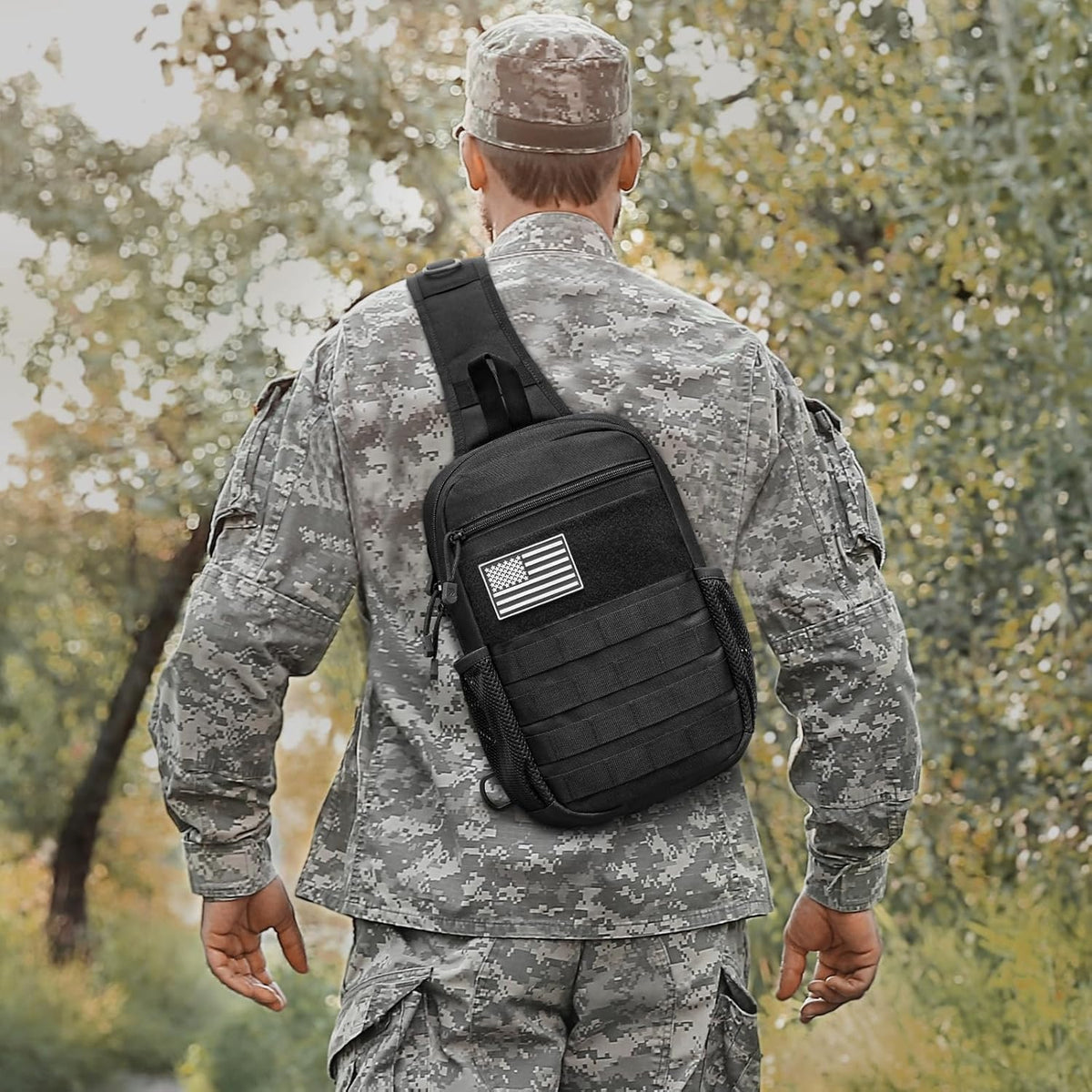 G4Free - G4Free Men Military Tactical Sling Bag -TN24B455B