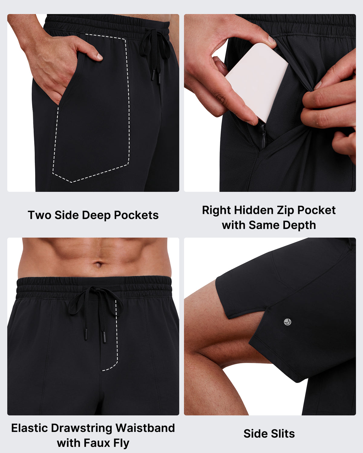 G4Free - G4Free Men's Hiking Shorts – Quick Dry -GF26EM893A001A-S