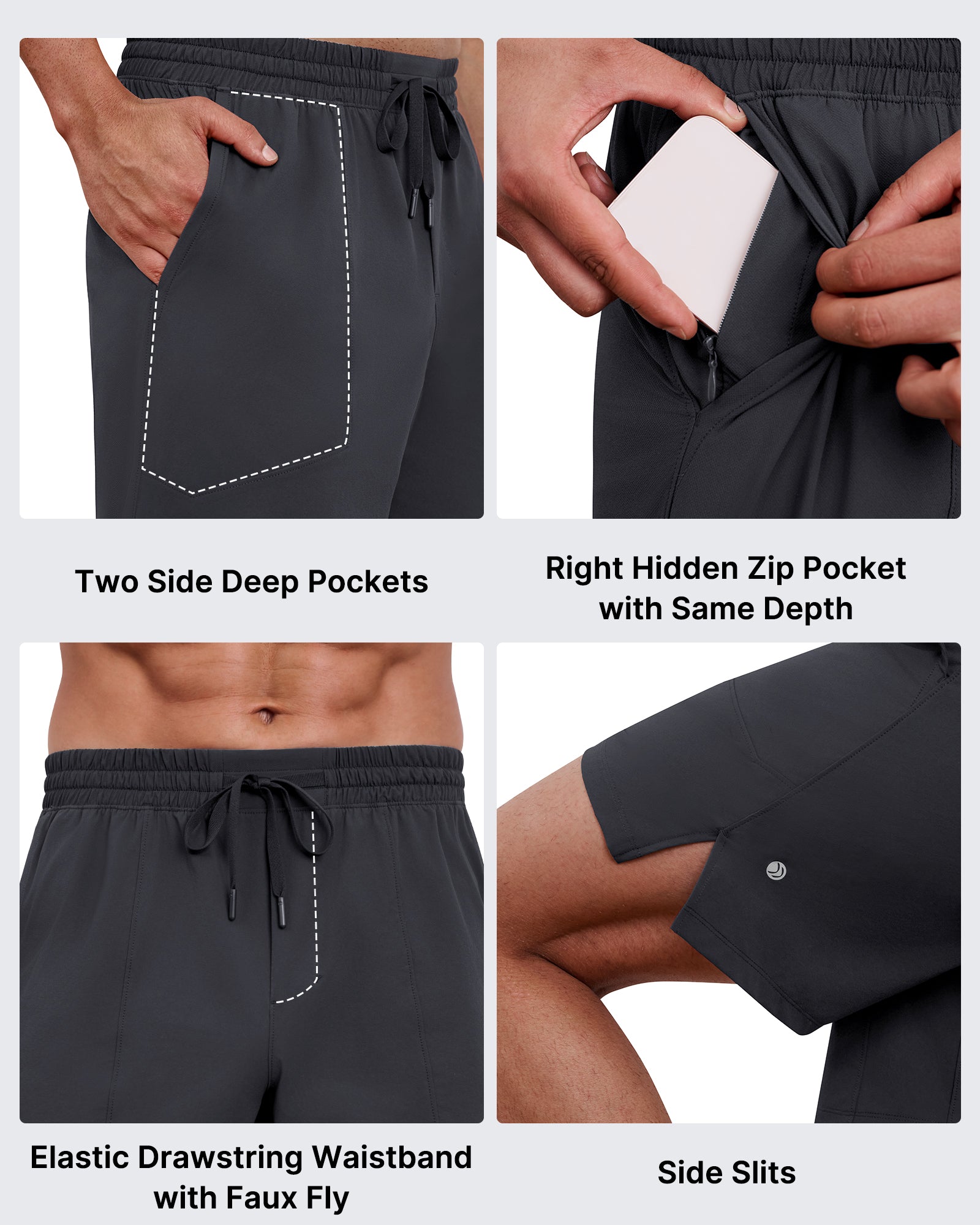 G4Free - G4Free Men's Hiking Shorts – Quick Dry -GF26EM893A001A-S