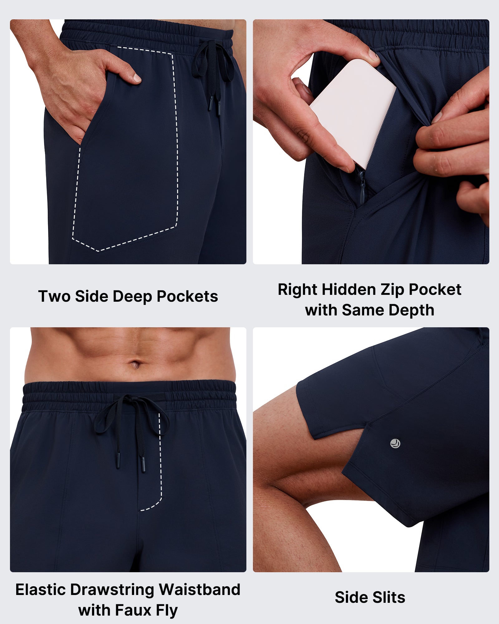 G4Free - G4Free Men's Hiking Shorts – Quick Dry -GF26EM893A001A-S