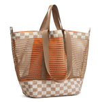 G4Free - G4Free Mesh Beach Tote Bags Extra Large Packable -TN25B599A