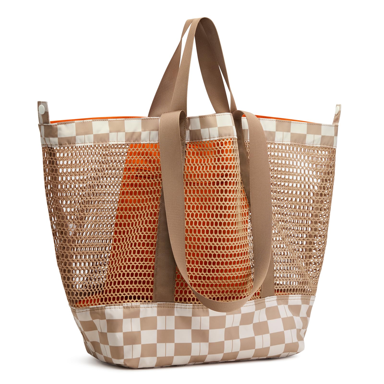 G4Free - G4Free Mesh Beach Tote Bags Extra Large Packable -TN25B599A