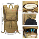 G4Free - G4Free Military Tactical Hydration Backpack with 3L Upgraded Bladder -D02V560A