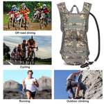 G4Free - G4Free Military Tactical Hydration Backpack with 3L Upgraded Bladder -D02V560A