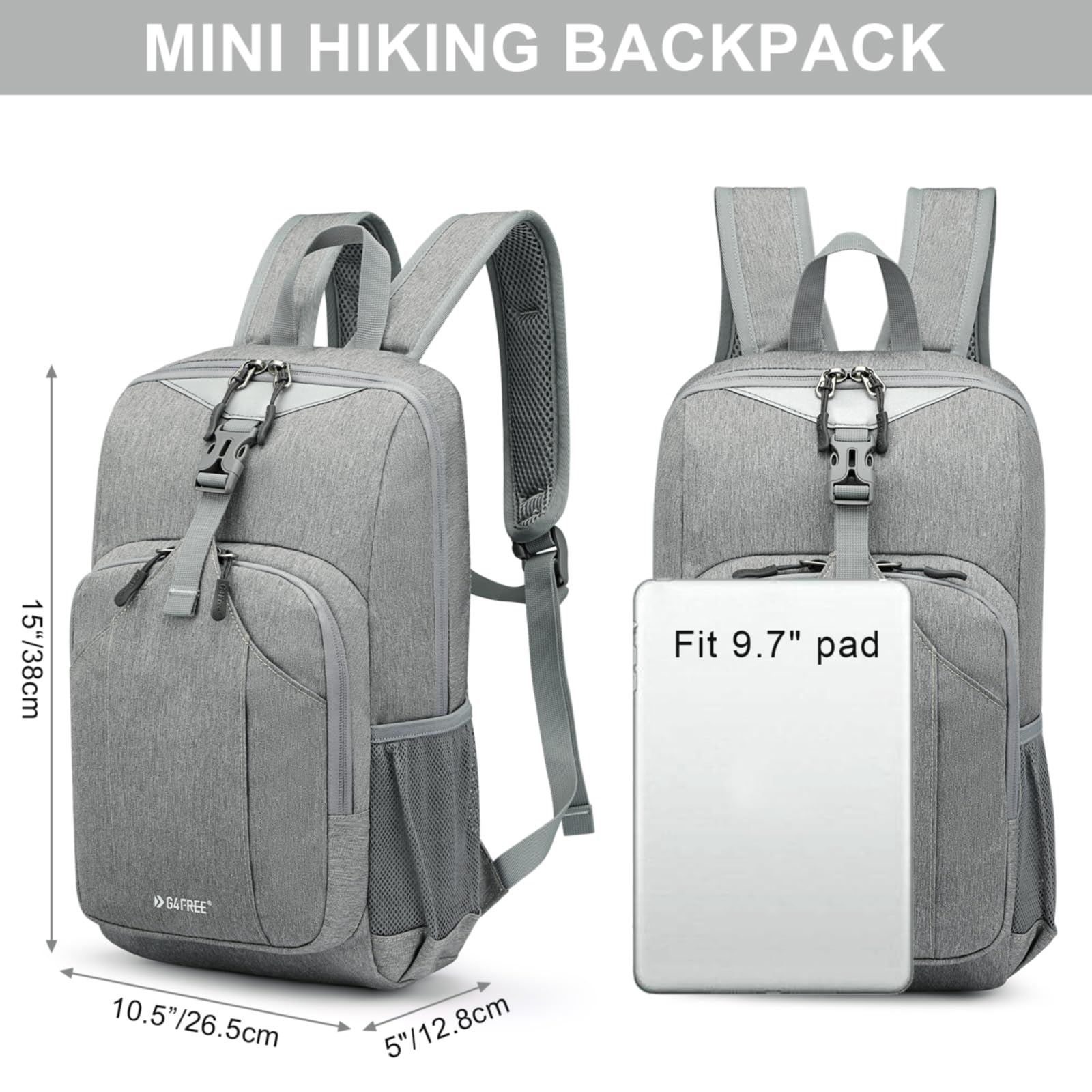 G4Free - G4Free Mini 10L Hiking Cycling Compact Shoulder Backpack -TN21B009A