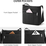 G4Free - G4Free Nylon Crossbody Bags, Lightweight Quilted Shoulder Handbags -TN25B550B
