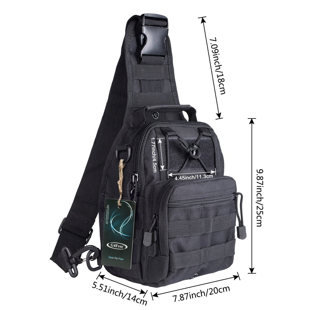 G4Free - G4Free Outdoor Tactical Bag Backpack -D04V316A
