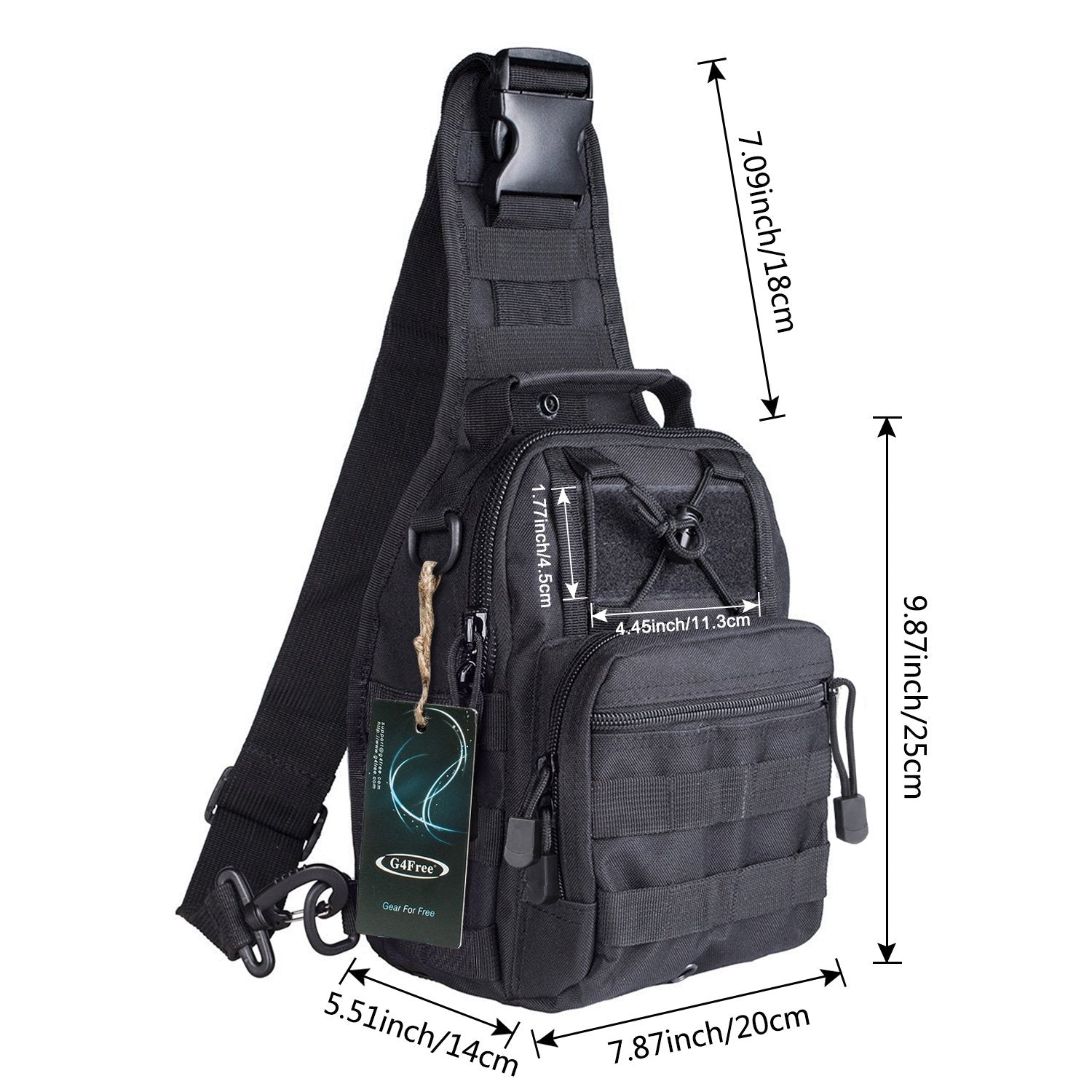 G4Free - G4Free Outdoor Tactical Bag Backpack -D04V316A