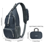 G4Free - G4Free Packable Crossbody Sling Backpack -TN21B007A